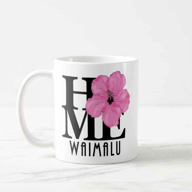 Taza De Café CASA Waimalu Pink 11oz (Izquierda)