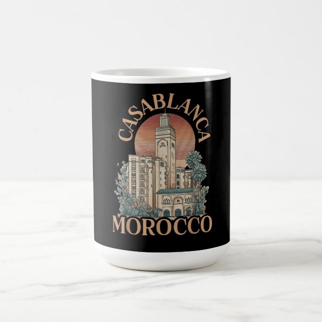 Taza De Café casablanca marruecos (Centro)
