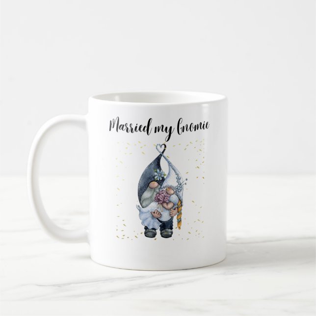Taza De Café Casado con mi Gnomie (Izquierda)