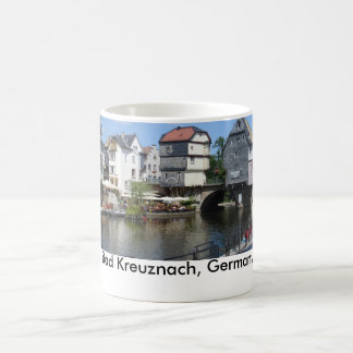 Taza De Café Casas de puente de Bad Kreuznach, Alemania