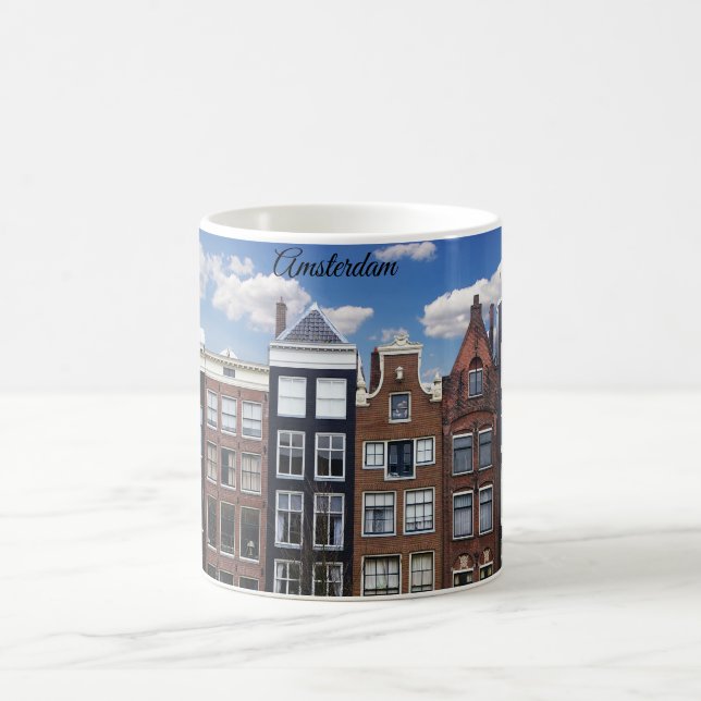 Taza De Café Casas del Canal de Amsterdam (Centro)