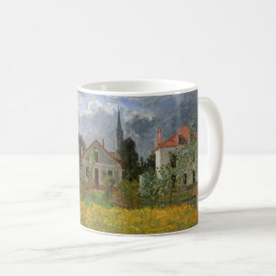 Taza De Café Casas en Argenteuil de Claude Monet, Arte Antiguo