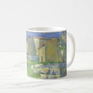 Taza De Café Casas en Provenza de Paul Cezanne, Arte Vintage
