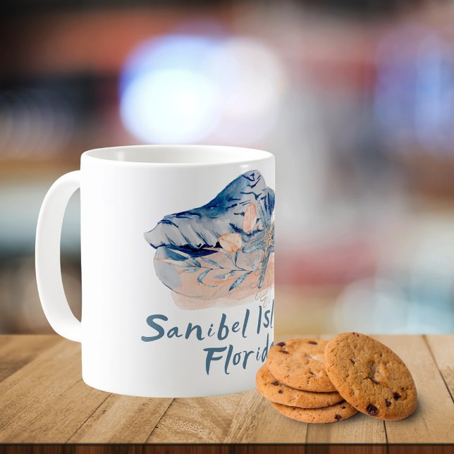 Taza De Café Casas marinas de la isla de Sanibel (Subido por el creador)