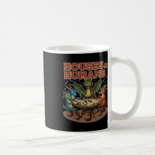 Taza De Café Casas Retro y Humanos Videojuego