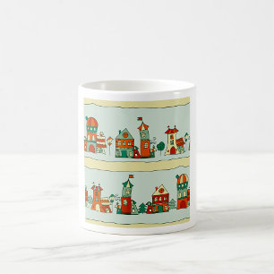 Taza De Café Casas Wonky