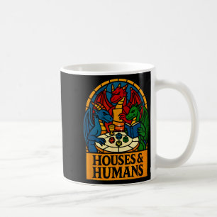 Taza De Café Casas Y Humanos Divertido Rpg Jugadores Friki Homb