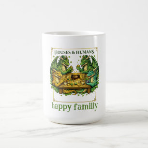 Taza De Café Casas y Humanos divertidos de DnD para jugadores d