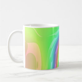 Taza De Café Cascada arcoiris