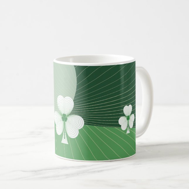 Taza De Café Cascada de Shamrock (Anverso derecho)
