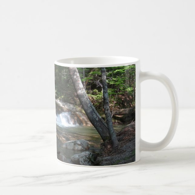 Taza De Café Cascada en el río II de Pemigewasset (Derecha)