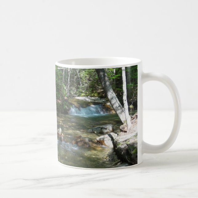 Taza De Café Cascada en el río III de Pemigewasset (Derecha)