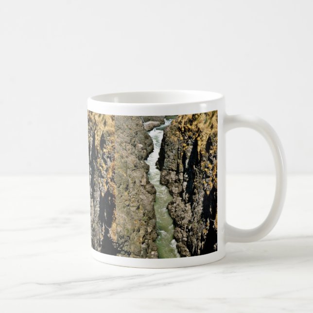 Taza De Café Cascada en la garganta de Klickitat (Derecha)