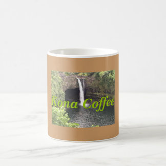 Taza De Café Cascadas de Kona, café de Kona