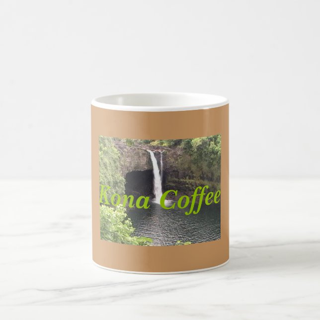 Taza De Café Cascadas de Kona, café de Kona (Centro)