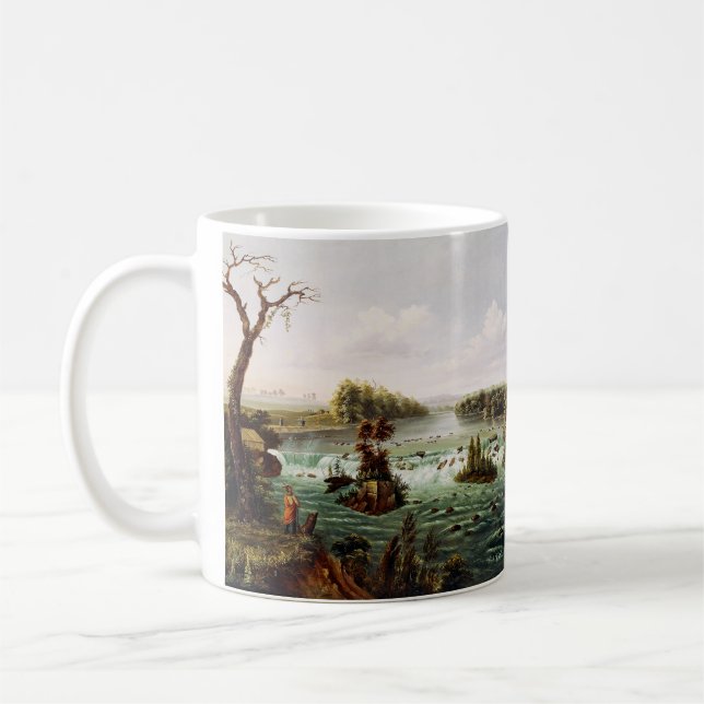 Taza De Café Cascadas de Saint Anthony de Henry Lewis (Izquierda)