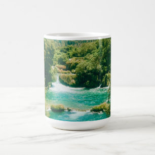 Taza De Café Cascadas Krka - Parque nacional Krka - Croacia