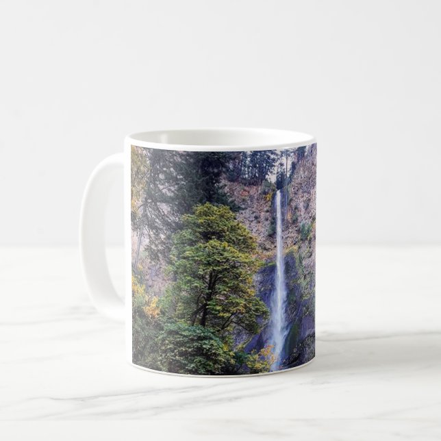 Taza De Café Cascadas Multnomah, O (Anverso izquierdo)