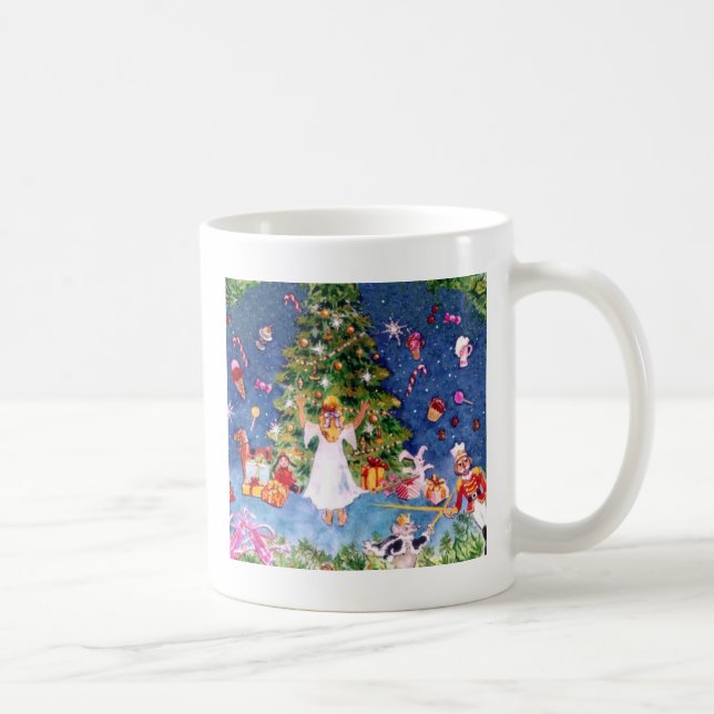 Taza De Café Cascanueces y el árbol (Derecha)
