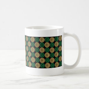 Taza De Café cáscaras de escopeta verdes