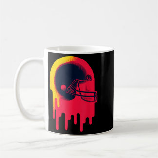 Taza De Café Casco de Fútbol Americano Día de Partido Helado Go