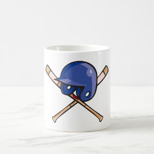 Taza De Café Cascos de béisbol y deportes náuticos
