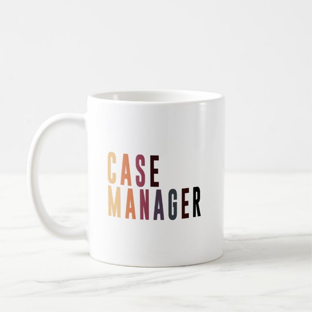 Taza De Café Case Manager Gift (Izquierda)