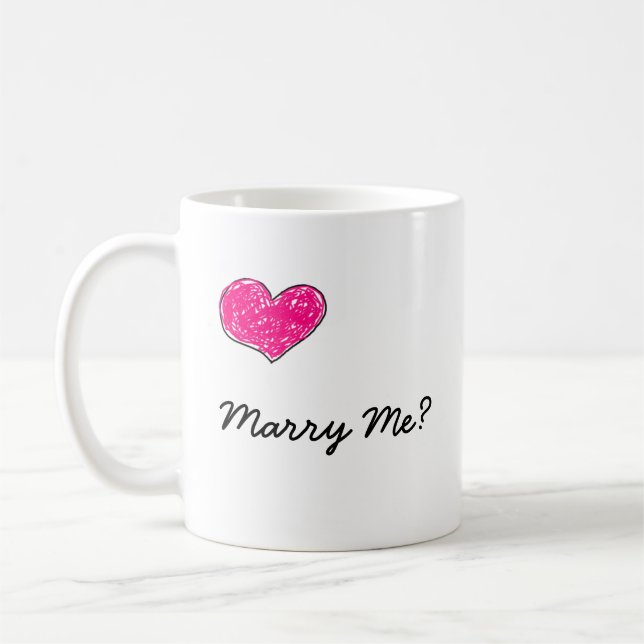 Taza De Café ¿Cáseme? (Izquierda)
