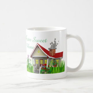 Taza de café casera dulce casera