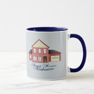 Taza de café casera dulce de Alabama