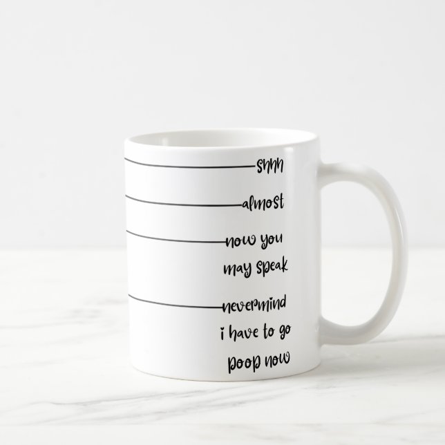 Taza De Café casi, ahora puedes hablar, sin importar (Derecha)