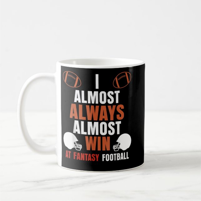 Taza De Café Casi Siempre Gano A Los Hombres Fantasmas (Izquierda)