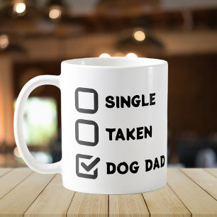 Taza De Café Casilla de verificación simple y divertida, tomada
