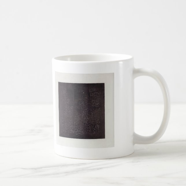 Taza De Café Casilla negra de Kazimir Malevich- (Derecha)