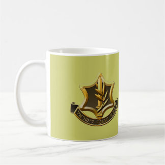 Taza De Café Casquillo de las fuerzas de defensa de Israel