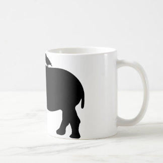 Taza De Café Casquillo del rinoceronte