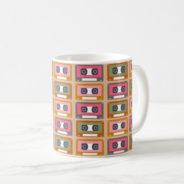 Taza De Café Cassette (Anverso derecho)