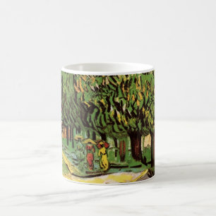 Taza De Café Castaños en flor de Vincent van Gogh