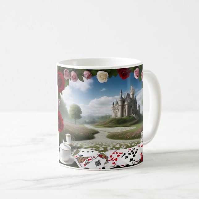 Taza De Café Castillo a través del portal Wonderland (Anverso derecho)