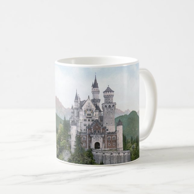 Taza De Café Castillo alemán Fairytale (Anverso derecho)