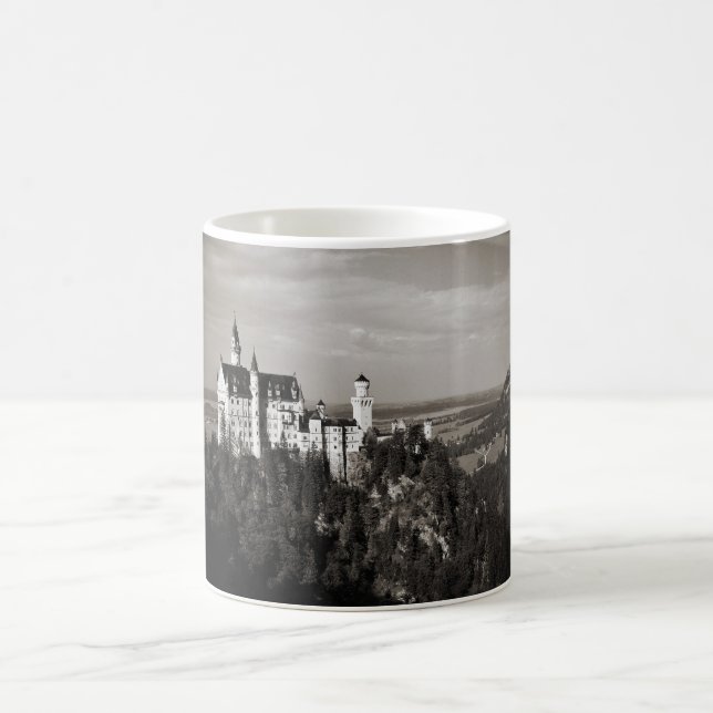 Taza De Café Castillo blanco (Centro)
