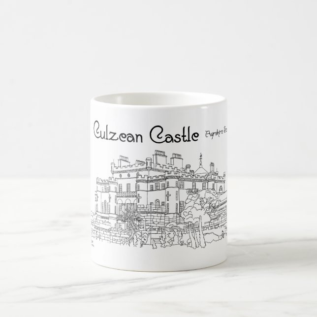 Taza De Café Castillo Culzean Escocia (Centro)