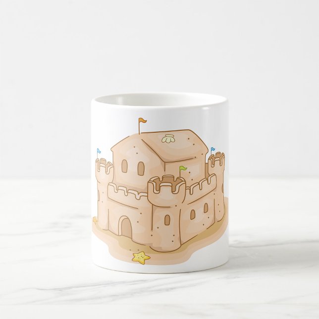 Taza De Café Castillo de Arena (Subido por el creador)