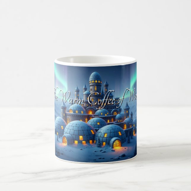 Taza De Café Castillo de Corazón de Invierno (Centro)