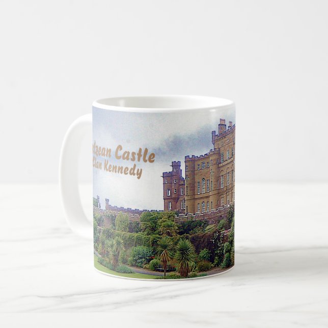 Taza De Café Castillo de Culzean - Clan Kennedy (Anverso izquierdo)