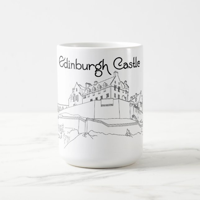 Taza De Café Castillo de Edimburgo, Escocia (Centro)