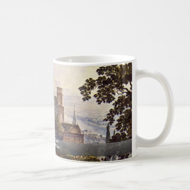 Taza De Café Castillo de Heidelberg de Fohr Carl Philipp (Derecha)