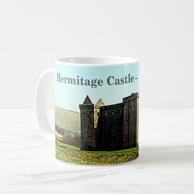 Taza De Café Castillo de Hermitage - Clan Elliot (Anverso izquierdo)
