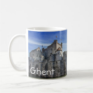 Taza De Café Castillo de los Condes en Gante.