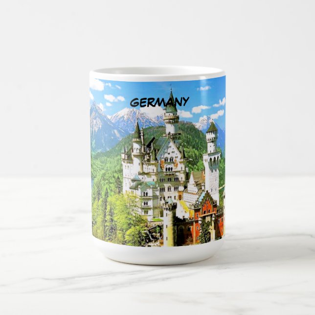 TAZA DE CAFÉ CASTILLO DE NEUSCHWANSTEIN, ALEMANIA (Centro)